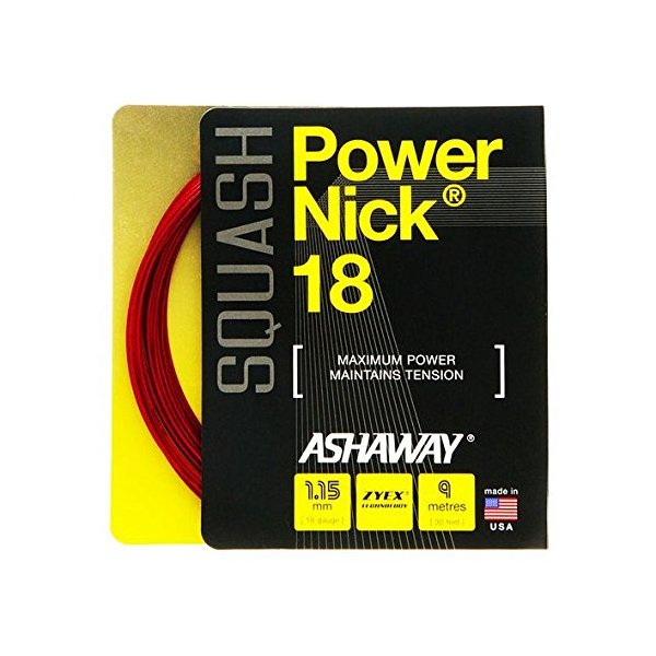 Ashaway POWERNICK 18 Squash String Set