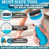 Electric Callus Remover for Feet - Foot Heel Callus Remover Callus File Wet Dry Cracked Feet Callus Removal Pedicure Tool for Feet Care - Electric Foot File Pedicure Foot Spa Callus Shaver for Feet