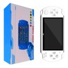 Handheld Game Console 4.3 inch Retro Handheld Games Consoles, Support MP3 Music, MP4 Movie Stopwatch (White)