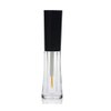 3PCS 2ml Clear Empty Mini Lip Gloss/Eyeliner Liquid/Mascara Tube Set with Black Cap DIY Makeup Cosmetic Lip Balm Container Lipstick Vial Bottles for Lipgloss Eyelashes Growth Oil Sample Packing