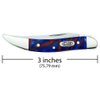 Case WR XX Pocket Knife Patriot Kirinite Small Texas Toothpick Item #11202 - (1010096 SS) - Length Closed: 3 Inches