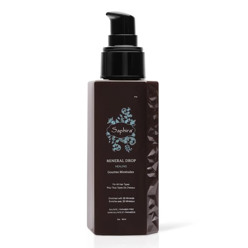 Saphira Mineral Drop Hair Serum for Hair Growth and Frizz Control, Softens, Heals and Styles All ...