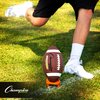 Champion Sports Double Rubber Construction Football Sidewinder Kicking Tee - Extra Elevation - High Visibility Orange - 2"