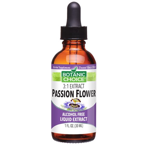 Botanic Choice Passion Flower Liquid Extract - Alcohol-Free Herbal Supplement, Traditional Support for Relaxation - 1 Fl. Oz