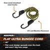 Keeper - 48” Flat Ultra Bungee Cord - UV and Weather-Resistant