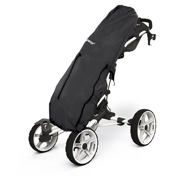 Clicgear Golf Bag Rain Cover for Push Carts (Black)