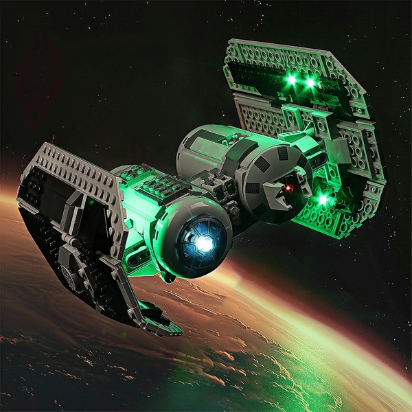BRICKSHINING LED Lighting Compatible with Lego TIE Bomber 75347, Light Kit Compatible with Lego 75347, Giving Light to Model, NOT Included The Model Set(Classic Edition)