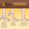 Allegro 30-40 mmHg Surgical 300/301 Knee High Medical Compression Stockings, Comfortable Support Garments