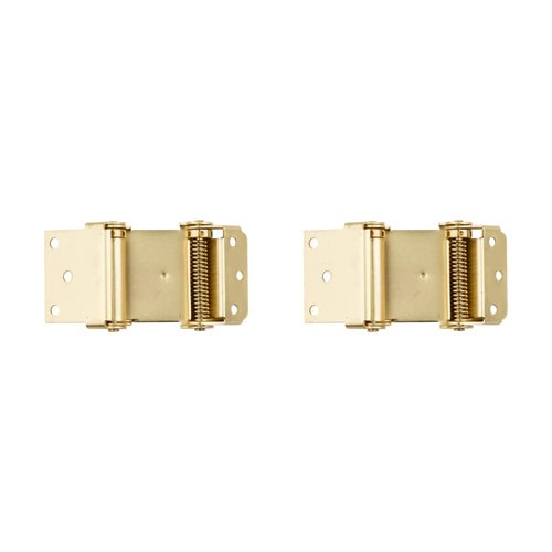 National Hardware N115-303 Spring Hinges, 3-Inch, Brass,2