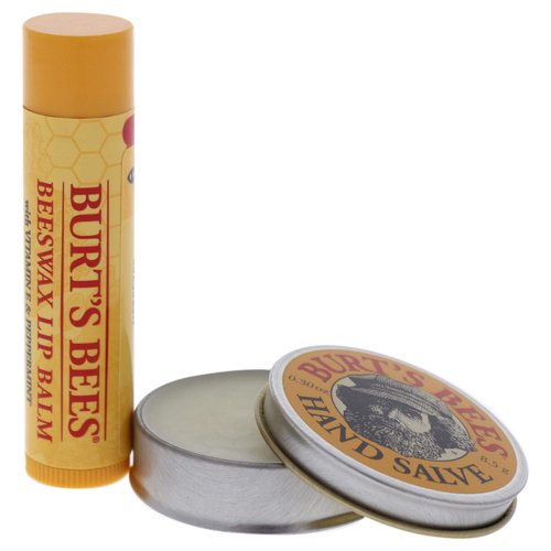 Burts Bees A Bit of Burts Bees Kit - Beeswax Unisex 0.15oz Beeswax Lip Balm, 0.3oz Hand Salve 2 Pc