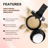 Acosexy Root Touch Up Hair Powder, Instantly Root Cover Up Hairline Shadow Powder,Hairline Powder for Women Eyebrows,Gray Hair Coverage Touch Up Hair Powder For Men Beard Line,Bald Spots (Blonde)