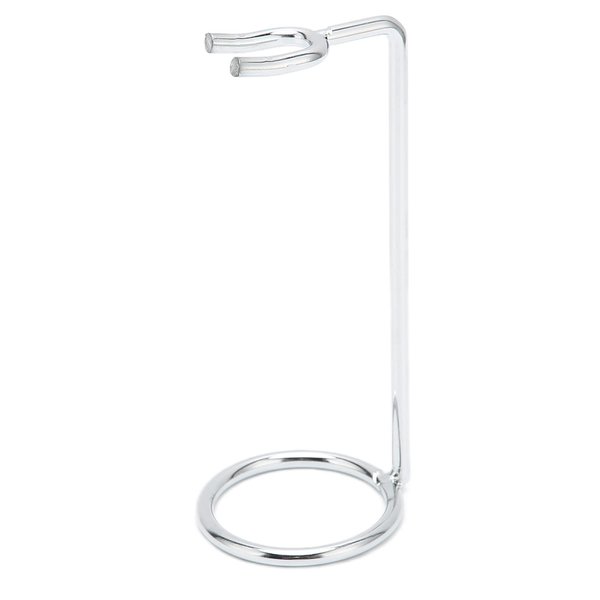 Men's Shaving Safety Razor Stand, Stainless Steel Fast Drying Anti Rust Holder Base for Home or Barber Salon (Silver)