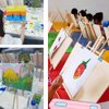 12 inch Tabletop Display Artist Easel Stand, Art Craft Painting Easel, Wooden Easel Apply to Kids Artist Adults Students Classroom Etc.