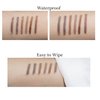 Eyebrow Pencil,2Pcs Professional Micro Brow Pencil with Spoolie Brush,Longwearing Waterproof Eyebrow Pencil,Eye Brow Pencils for Women. (Update Gray)