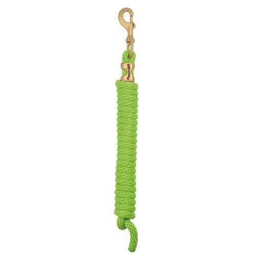 Weaver Leather Poly Lead Rope , Lime Zest, 5/8 x 10'
