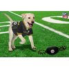 Pets First NFL Pittsburgh Steelers Football Dog Toy, Tough Quality Nylon Materials, Strong Pull Ropes, Inner Squeaker, NFL Team Color