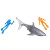 Matchbox Hitch & Haul Die-cast Vehicle Playset - Deep Sea Diver Shark Attack Rescue ~ 7 Piece Set ~ Rapids Rescue Truck with Detachable Raft Pulls Trailer with Jet Ski ~ Includes Shark and 2 Divers