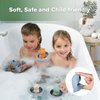 Haakaa Alien Explorers Baby Bath Toys, Food Grade Silicone Toddler Squirt Water Toys for Bathtubs/Swimming Pools/Beaches, Detachable Mold Free Floating Tub Toys for Kids Ages 1-3 (Whole Set)
