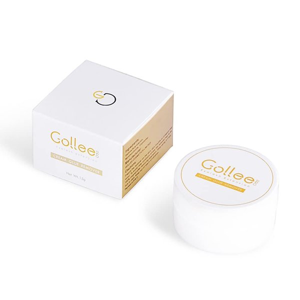 Eyelash Extension Remover 15g 1Min Fast Dissolve No Damage to Natural Lash Dissolve Lash Remover for Lash Extensions Eyelash Adhesive Remover Professional Supplies (Original)