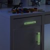Set of 2 Build-On Brick Drawer Pulls (Glow-in-The-Dark)
