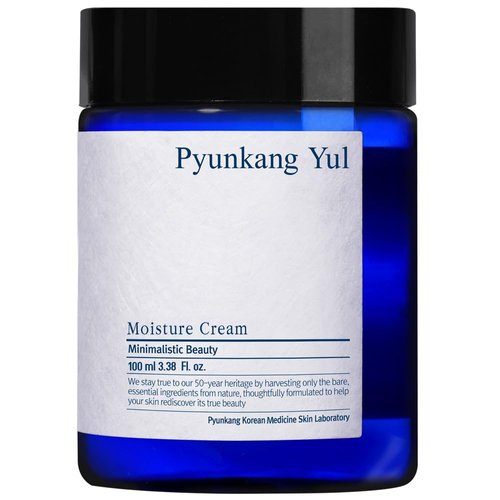 Pyunkang Yul Moisture Cream - Korean Skin Care Face Cream - Facial Moisturizer for dry and combination skin types - Natural Ingredients Shea Butter, jojoba seed oil deeply moisturize Skin - 3.4 Fl oz