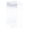Pioneer Plastics 094CD Clear Plastic Display Case for 1:24 Scale Cars (Mirrored), 9" W x 4.125" D x 4.375" H (Mailer Box)