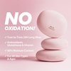 milktouch Milky Glow Cushion Foundation for REAL Glass Skin - NO Oxidation, Radiant Finish, Long-Lasting, Non-Creasing - Glutathione & Vitamin Complex Hydrating Skincare Benefits (19C Rosy Ivory)