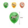 Donkey Birthday Party Decorations Donkey Party Supplies Includes Animal Donkey Happy Birthday Banner Cake Topper Cupcake Topper Balloons for Donkey Birthday Party