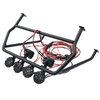 ShareGoo Metal RC Roll Cage Bucket Rolling Cage with LED Light Compatible with Axial SCX10 D90 Tamiya CC01 RC4WD Trail 1/10 RC Rock Crawler