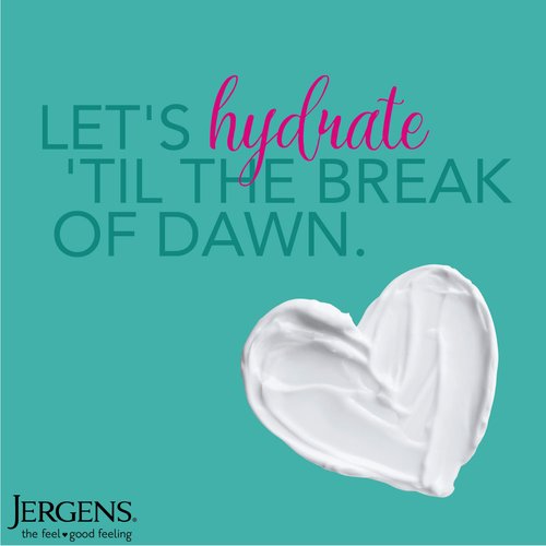 Jergens Daily Moisture Dry Skin Moisturizer, 21 oz Body Lotion, with HYDRALUCENCE blend, Silk Proteins, and Citrus Extract, to help Restore Skin Luminosity