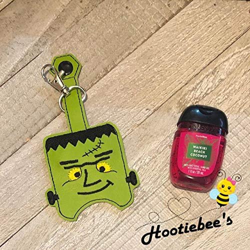Halloween Frankenstein Hand Sanitizer Holder and/or Lip Balm Holder
