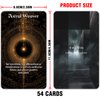 ZZBUY The Truth Oracle Cards, Oracle Cards Deck with Meanings on Them, Oracle Tarot Cards for Beginner, Revealing The Truth