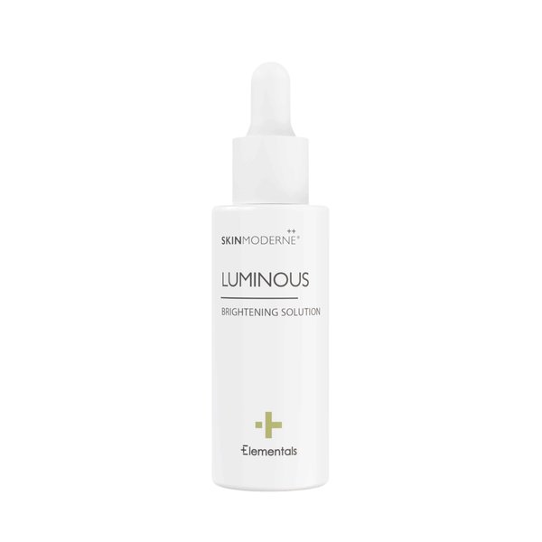 SKIN MODERNE++ Luminous Serum - Illuminating Face Serum - For More Radiant Skin - Features Fruit Peel Extract, Niacinamide, Vitamin C, & Phytic Acid - Vegan & Plant Based Skincare - 30ml