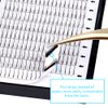 Eyelash Extension Premade Fans Eyelash Extensions D Curl Long Stem Pre Fan Eyelashes Premade Lash Extensions Fans Volume Lash Extensions Pre Made Volume Lashes (3D-0.07D, 15mm)