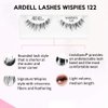 Ardell False Eyelashes Wispies 122 Black (4 Pack)
