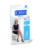 JOBST UltraSheer Thigh High with Silicone Dot Top Band, 15-20 mmHg Compression Stockings, Closed Toe, Small, Natural