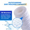 GOLDEN ICEPURE 5 Micron 10" 2.5" Whole House String Sediment Water Filter Compatible with Dupont WFPFC4002, EPW2, EPW2VC, EPW2C, WP-5, AP110, CFS110, WFPFC4002, CW-MF 4PACK