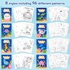 JAPBOR Ocean Animals Coloring Books - 24PCS Under The Sea Mini Colouring Book Bulk for Kids Party Favors, Sea Animal Summer DIY Art Drawing Booklet Supplies, Birthday Painting Game Goodie Bag Fillers
