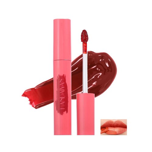 DLZZRS Wonder Blading Lip Stain Peel Off Masque, 6 Colors Tattoo Peel Off Mask, Matte Finish Peel Off Lip Stain, Waterproof & Transfer Proof Nude Lip Tint, Lip Peel Lip Tint, #01 Orange Red