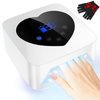 ANBEISTEE UV LED Nail Lamp, 72W Cordless Nail Lamp Professional Curing Lamp for Gel Nails with 5 Timer Setting, Professional Quick Dry Curing Lamp with Touch Screen Auto Sensor