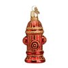Old World Christmas Ornaments: Fire Hydrant Glass Blown Ornaments for Christmas Tree (36038)