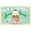 Chronicle Books Ice Cream Scoop Puzzle: Countless Sweet Creations with 32 Flavors (Puzzles for Kids, Puzzles with Bigpiece, Novelty Puzzle for Kids), Multicolor, Small