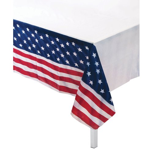 Forum Novelties Patriotic Table Cover, Multi-Color