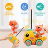 Toddler Remote Control Car, Cartoon RC Dino Chasers Cars, Toddler Toys, 3 Year Old Boy Toys, Car Toys for 3 Year Old Boys, Music & Sound Christmas Birthday Gift