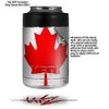 Canadian Canada Flag - Decal Style Skin Wrap fits Yeti Rambler Colster and RTIC Can (Cooler NOT Included)