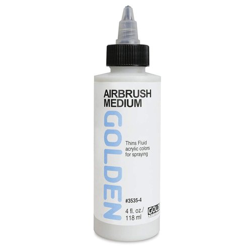 Golden Airbrush Medium - 4 oz Bottle