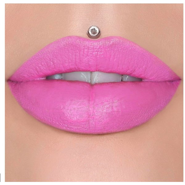 Jeffree Star Cosmetics Velvet Trap Pigment-Rich Lip Color with a Luxurious Velvet-Matte Texture Lipstick (Pink Messiah, Medium)