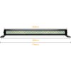 Globact Super Bright RC LED Light bar Roof LED Lamp Kit 36 LED Light Bar for Traxxas TRX-4 SCX10 90027 SCX10 II 90046 RC4WD D90 1/10 RC Rock Crawler Car