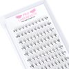Premade Fans Eyelash Extensions 6D-C-0.07-9-16 Premade Volume Lash Extensions Pointed Base Fans 0.07 Premade Volume Fans C D Curl(6D-C-0.07,9-16mix)