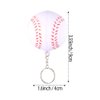 KINMAD 24 Pack Baseball Keychains Baseball Sport Stress Ball Keychains for Kids Party Favors Gifts School Carnival Prizes